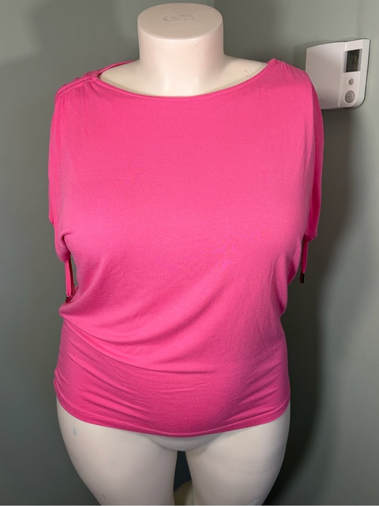 Marble Tops - 38. Marble Bright Pink Women's Short Sleeve Top